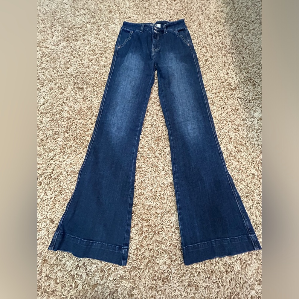 Rock and roll denim trouser jeans